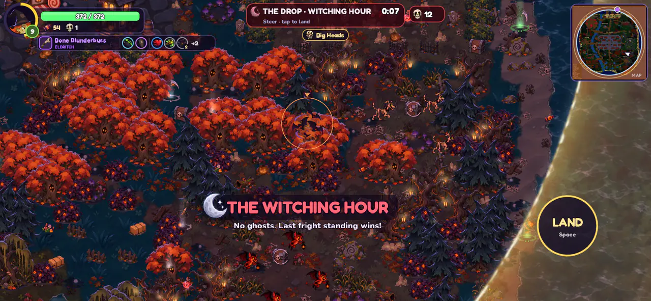 Dropping into the Witching Hour: no ghosts now, the last fright standing wins