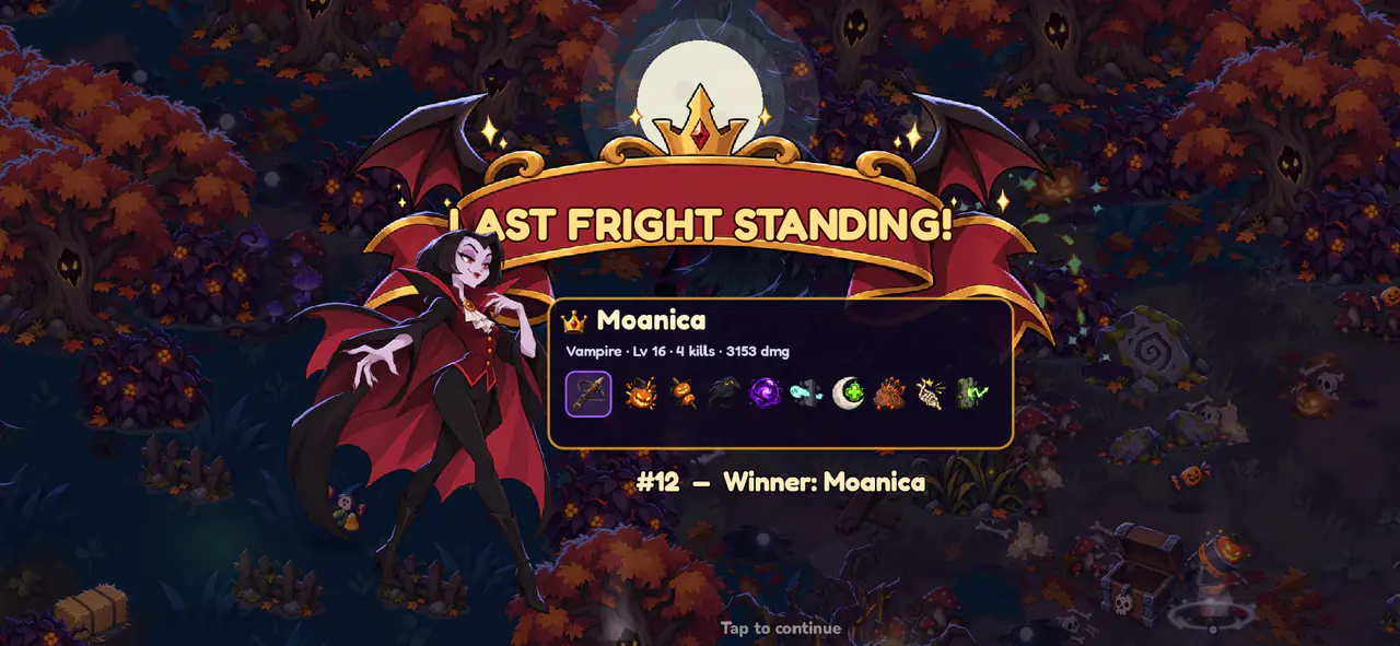 The last monster standing wins the night