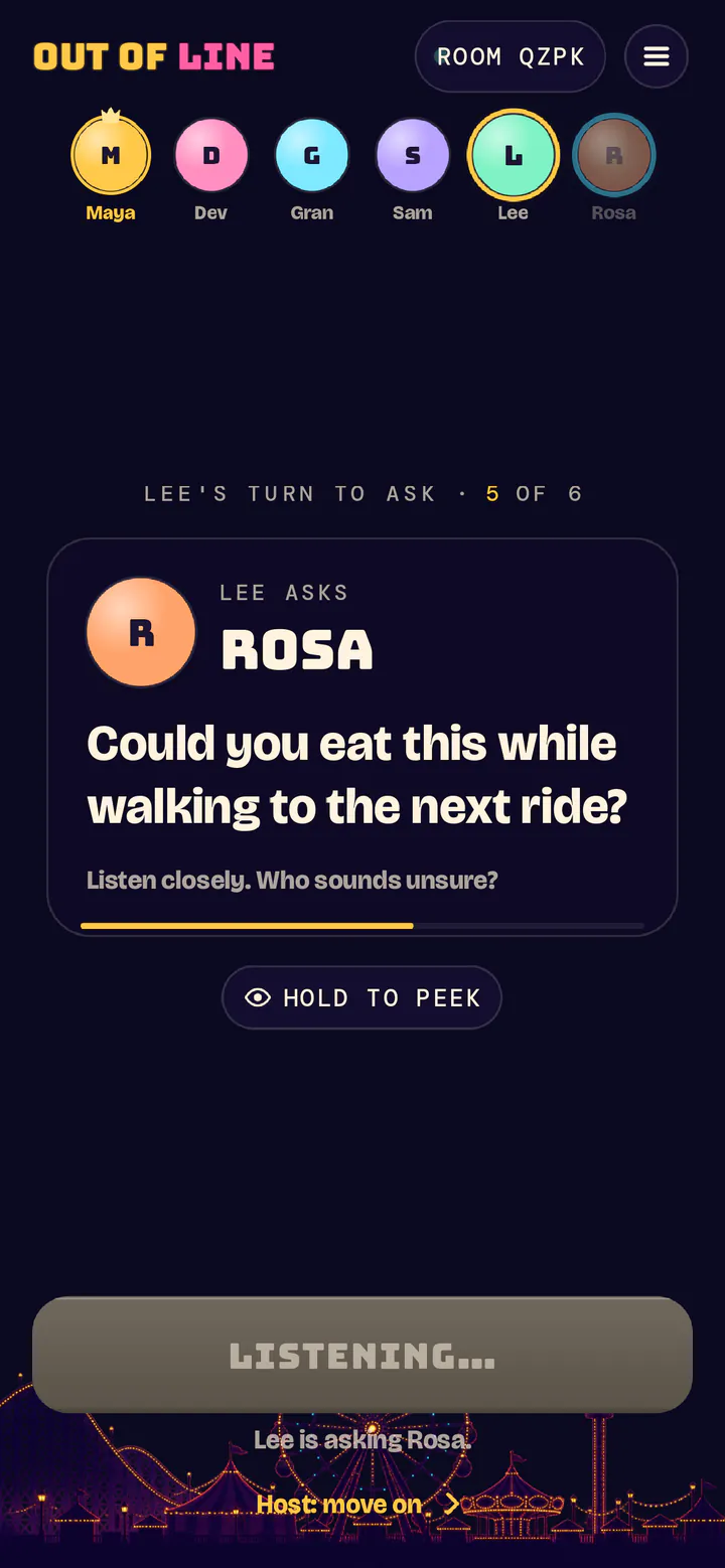 Your phone tells you what to ask.