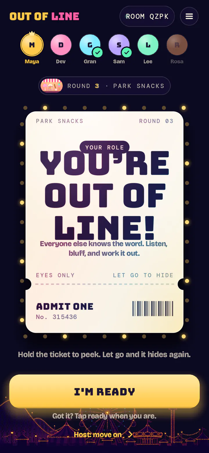 One player sees this instead.